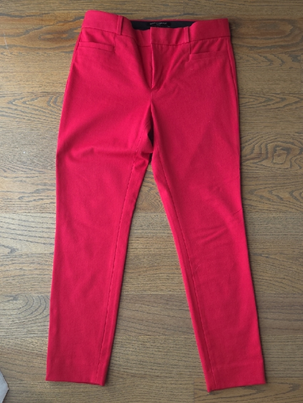 Banana Republic Red Sloan Pants - Picture 2 of 5